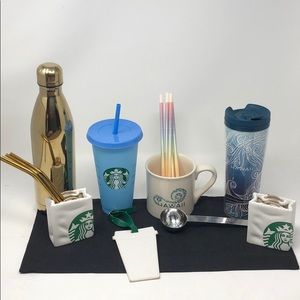 Starbucks Bundle Cups, Straws, Scoop etc...